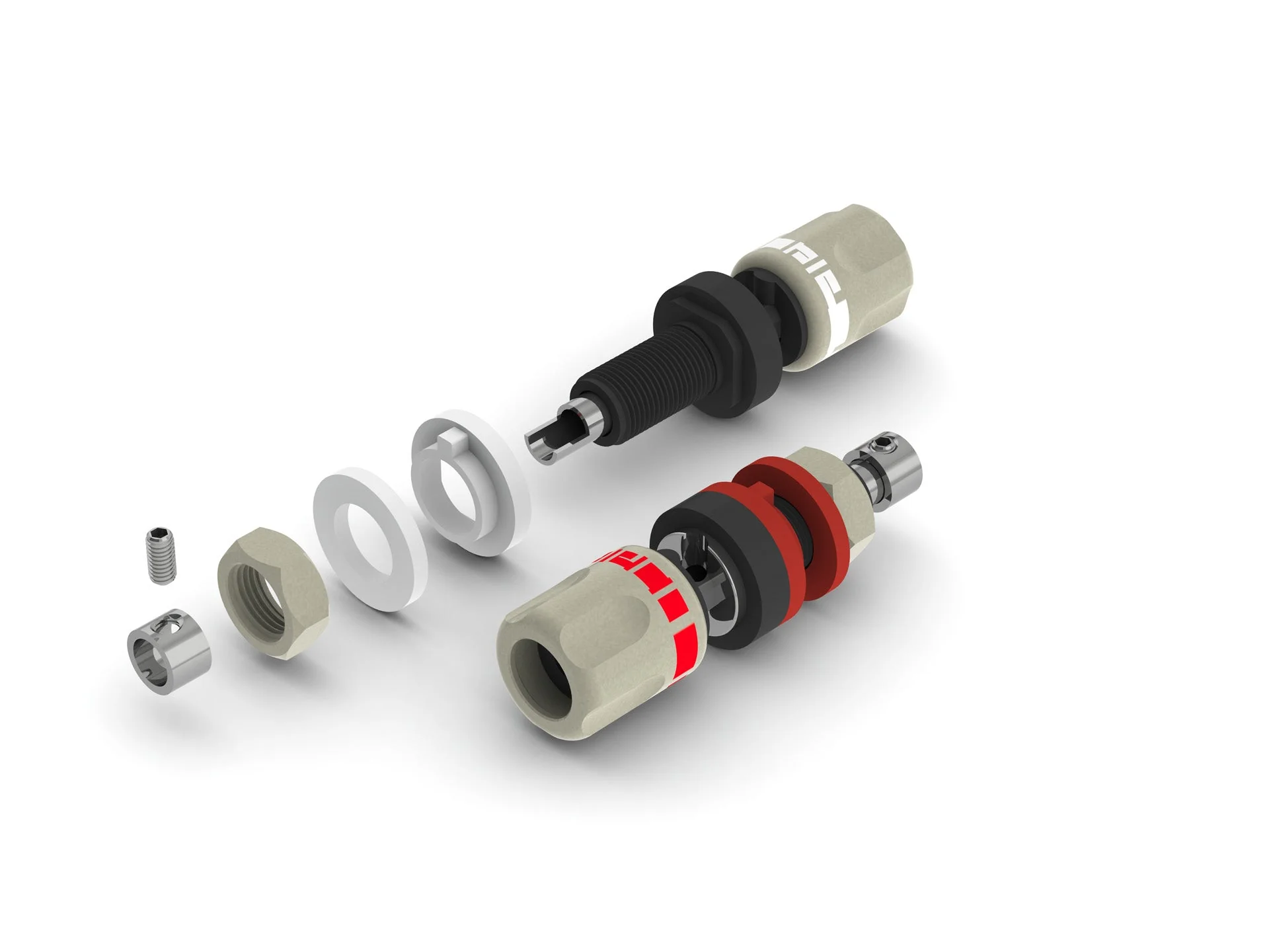 aeco Binding Post / Rhodium Plated