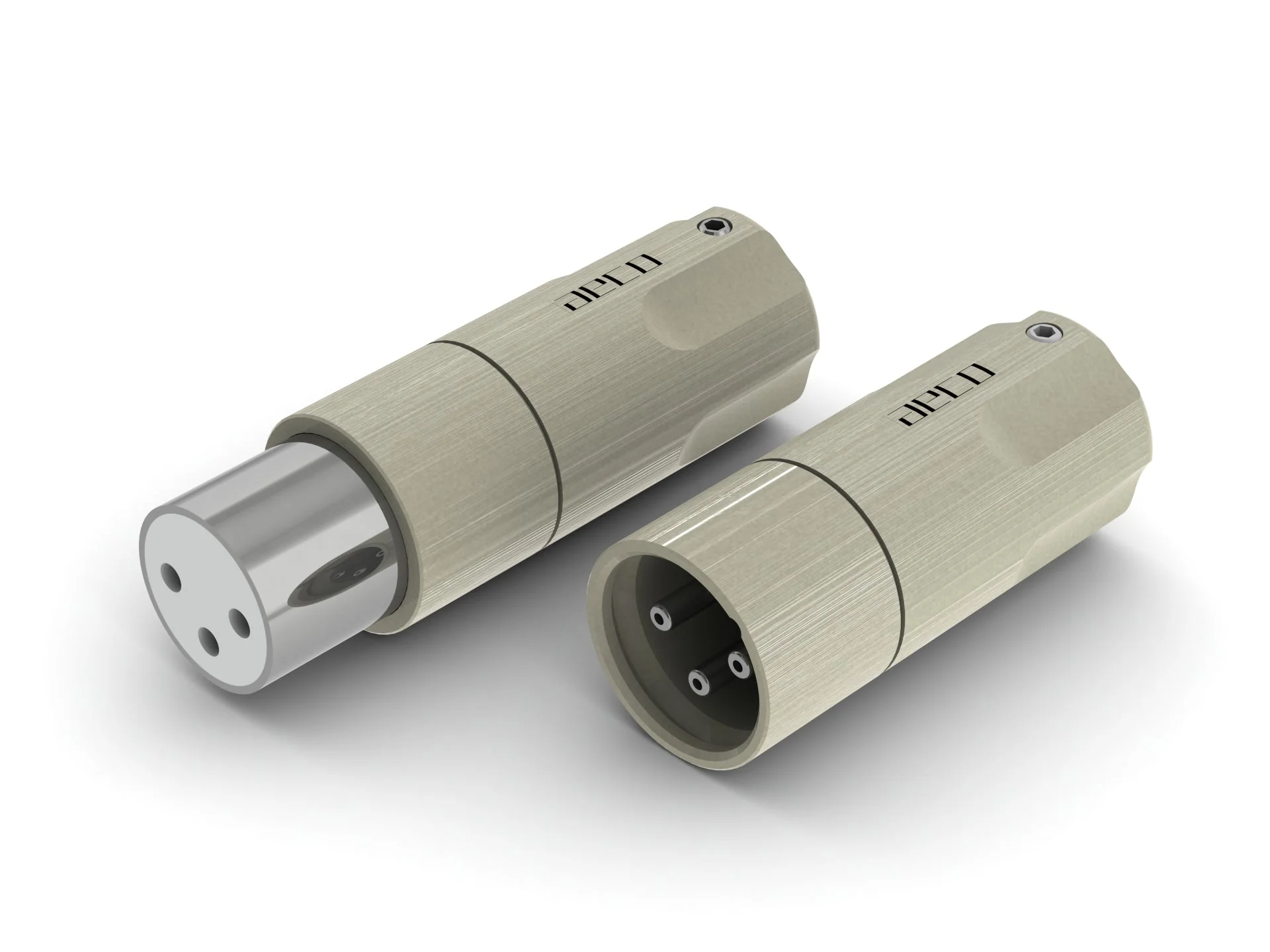 aeco XLR / Rhodium Plated (M+M)