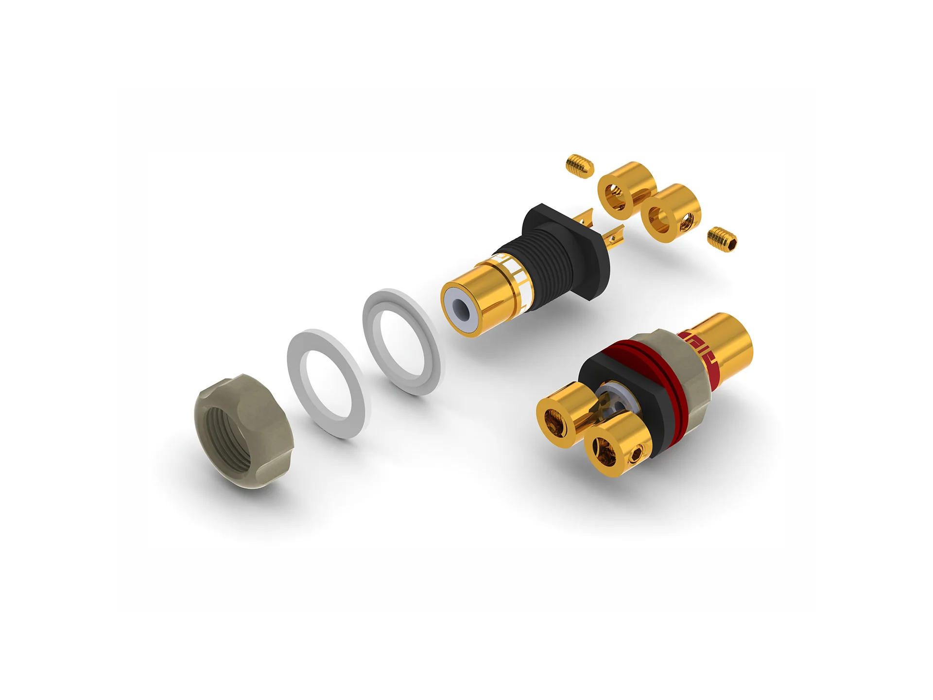 aeco RCA Jack / Gold Plated