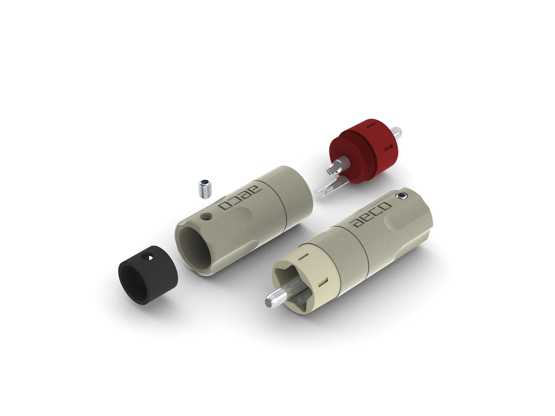 aeco RCA Plug / Pure Silver