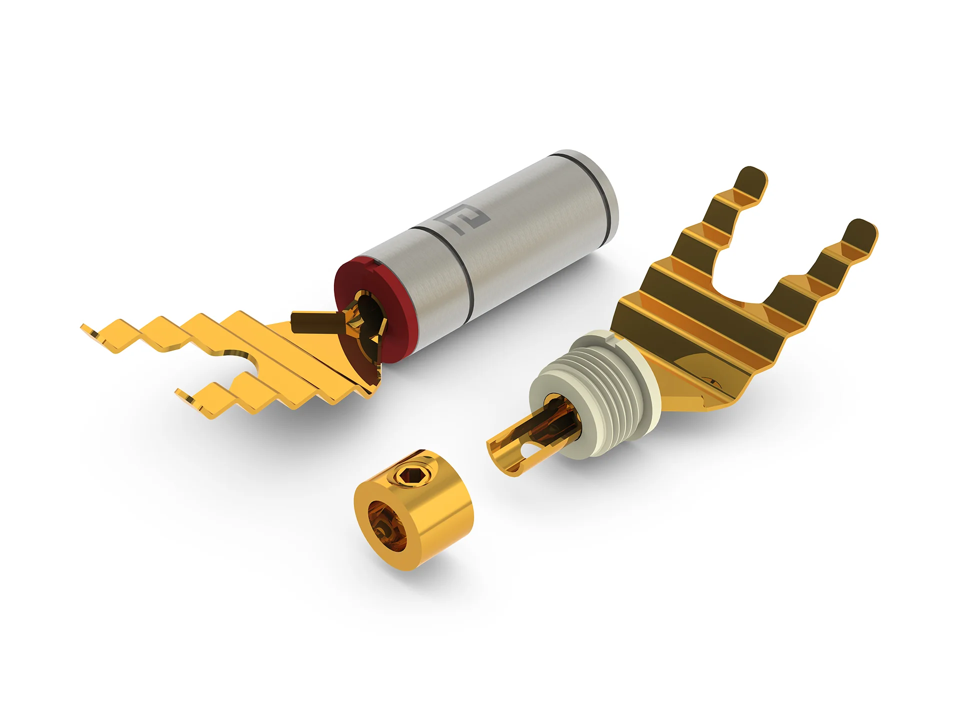 aeco Spade Plug / Gold Plated