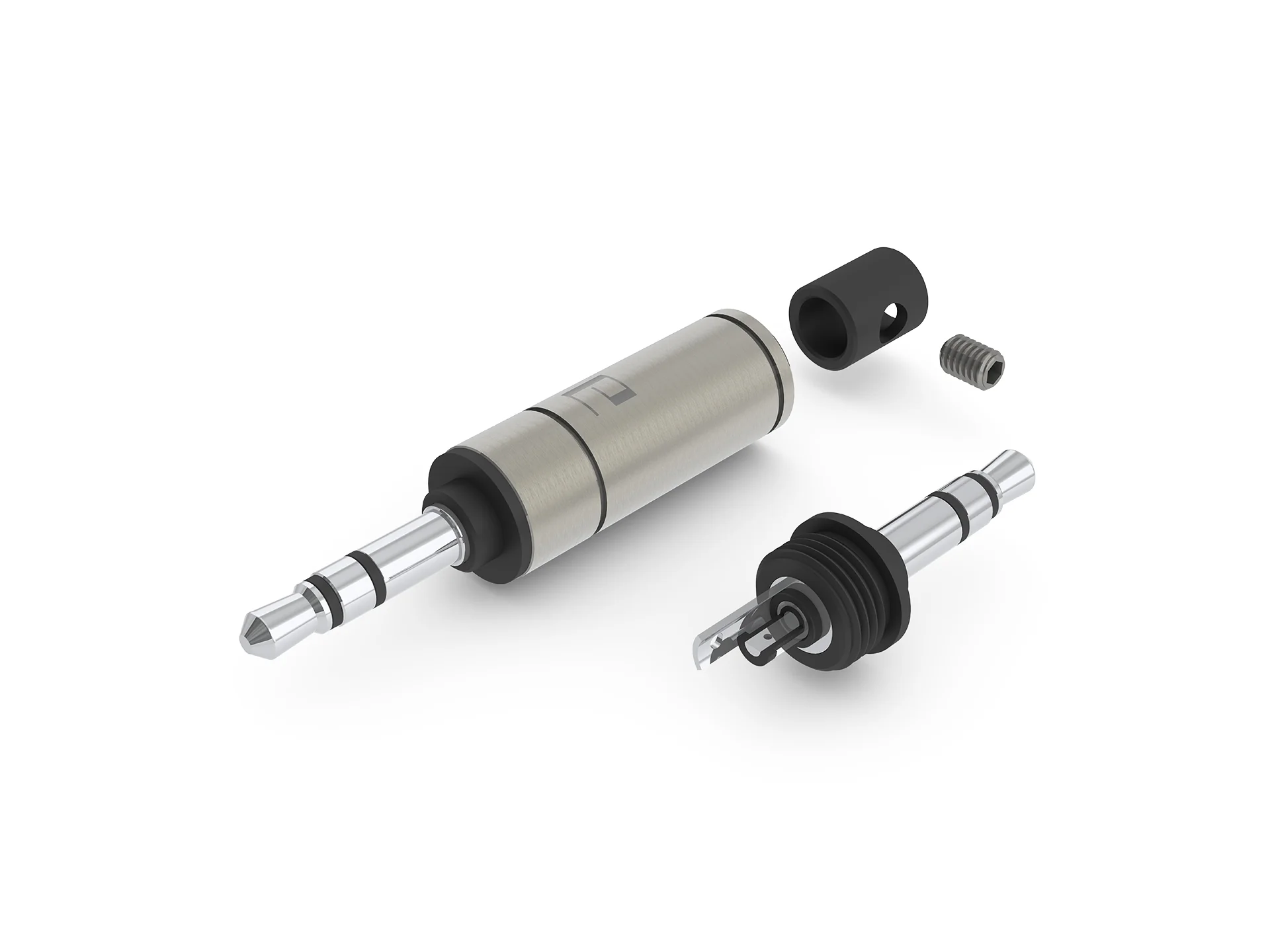 aeco TRS Plug 3.5 mm / Silver Plated