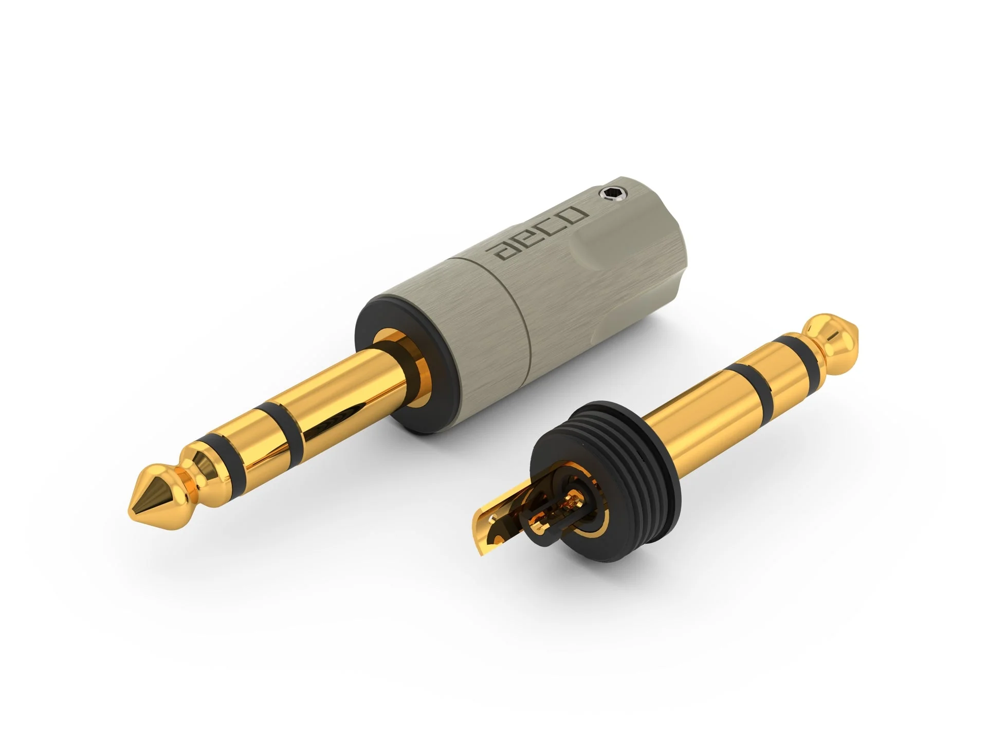 aeco TRS Plug 6.3 mm / Gold Plated