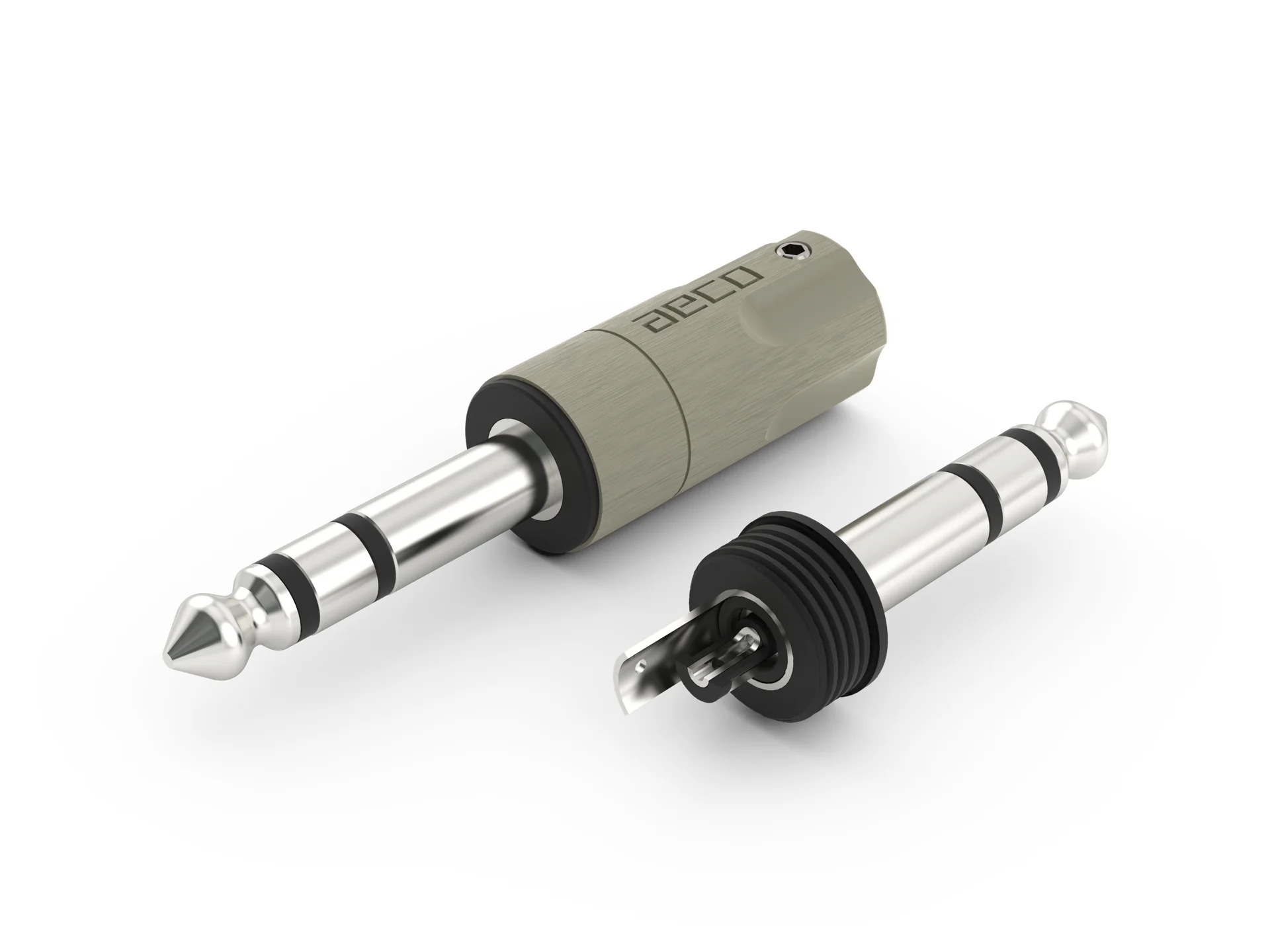 aeco TRS Plug 6.3 mm / Silver Plated