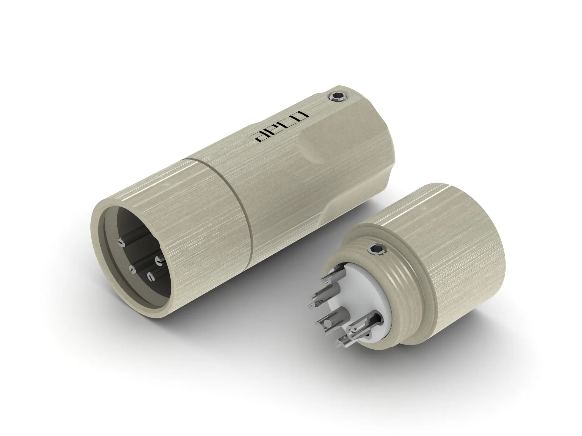 aeco XLR / Rhodium Plated