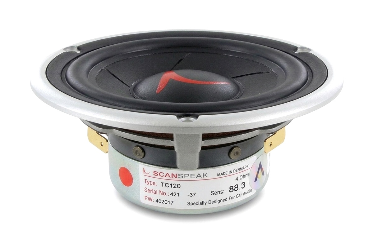 ScanSpeak Automotive Silver Series TC120 5" Midrange