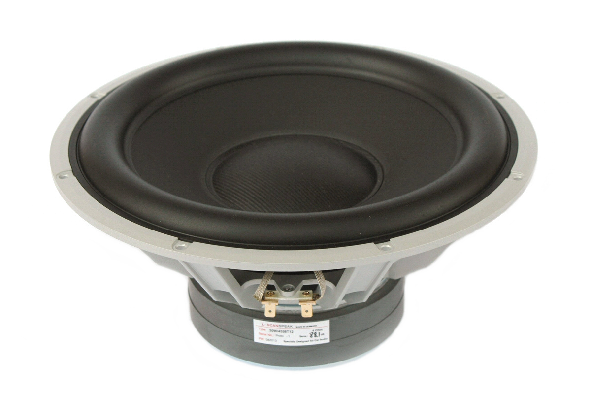 ScanSpeak Automotive Silver Series 30W/4558T06 12" Subwoofer