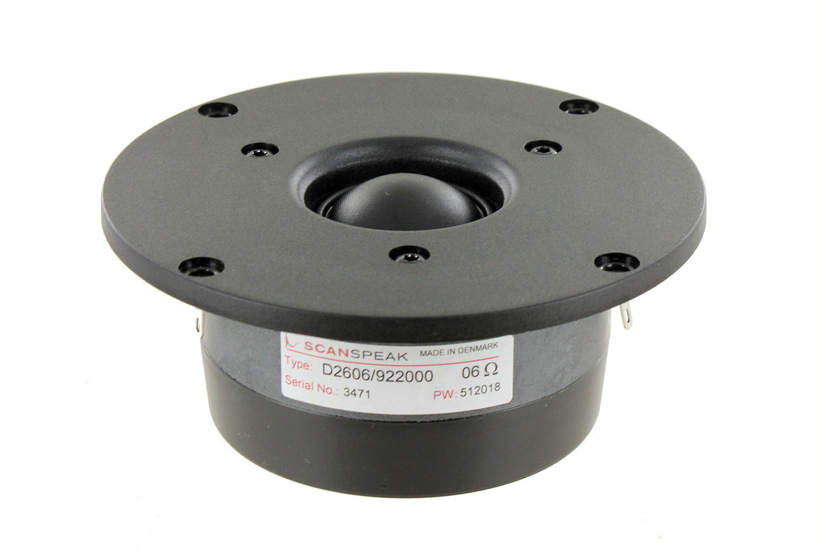 ScanSpeak Discovery D2606/922000 1" Dome Tweeter
