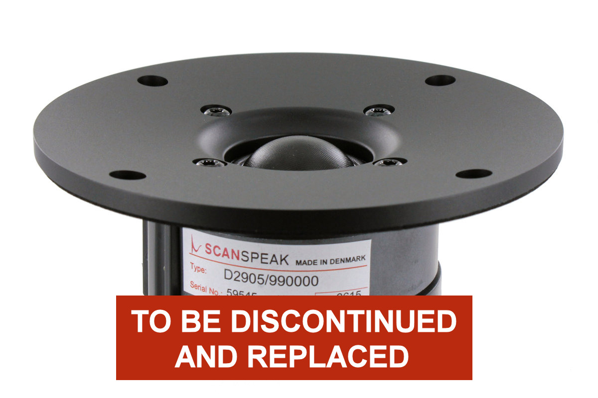 ScanSpeak Revelator D2905/990000 1" Dome Tweeter