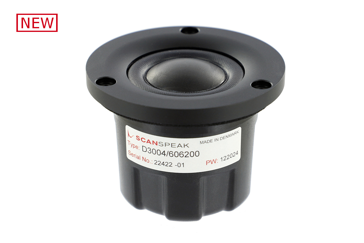 ScanSpeak Illuminator D3004/606200 1" Dome Tweeter