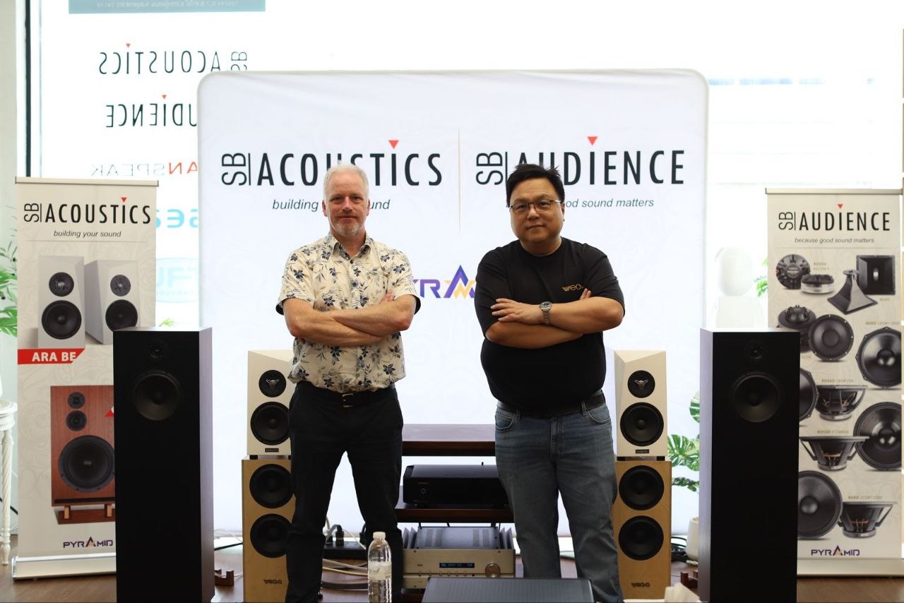 ต้อนรับคุณ Mark จาก SB Acoustics , SB Audience